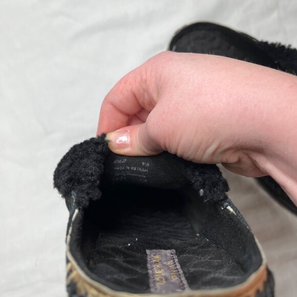 Cole Haan Womens Zerogrand Convertible Shearling Lined Slippers 6.5 - Picture 9 of 11